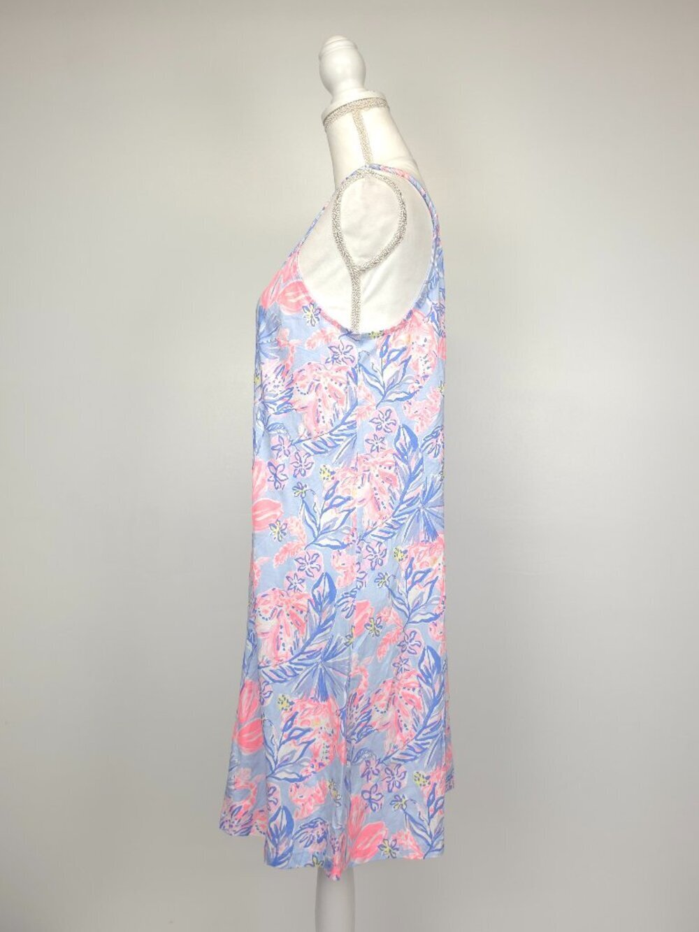 NWOT Lilly Pulitzer Kyleigh Dress Elephant Splash Floral Dress Size M - Picture 5 of 11